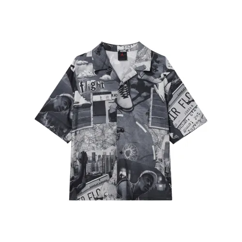 Джордан Рубашка Мужская Угольный Серый