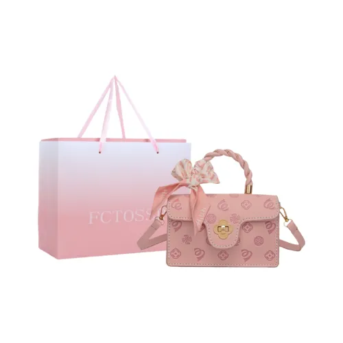 FCTOSSR ПУ (полиуретан) Сумка через плечо Сумка Женская Экрю Синий Розовый