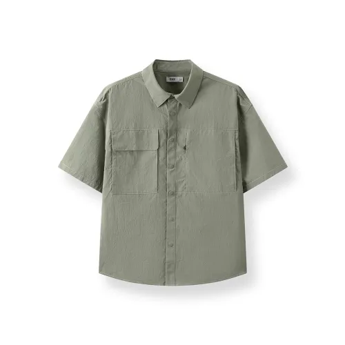 SEM R 25SS Короткий рукав мужская рубашка