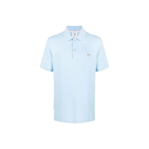 Поло LACOSTE Collaboration Unisex Light Blue