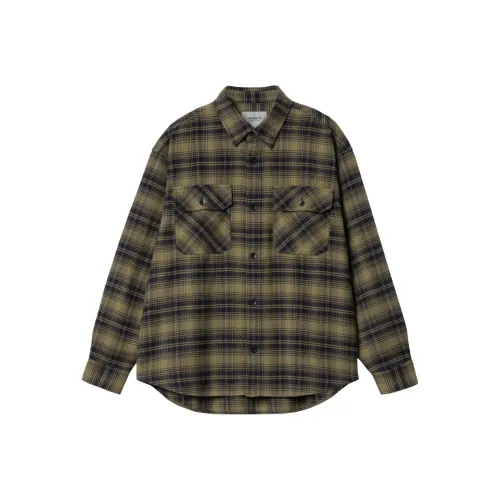 Carhartt WIP Зеленые Мужские Рубашки