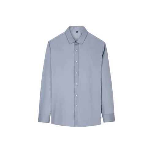 Dance with Wolves Рубашка Мужская Средняя Серая