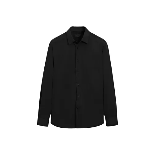 Massimo Dutti Рубашка Мужская Черная