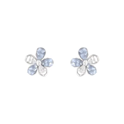 KEMLAIDA Серьги-гвоздики из стерлингового серебра 925 пробы женские