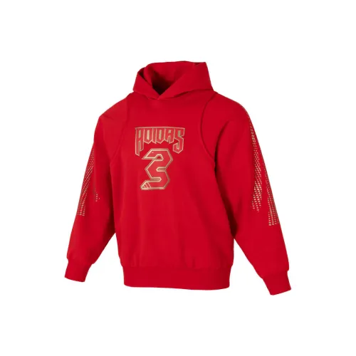 Adidas Red Men's Hoodies Адидас Красный Мужские Толстовки