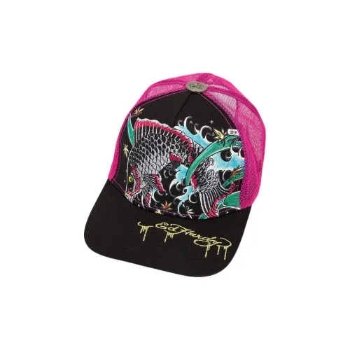 ED HARDY X Хлопок Полиэстер Район Кепки Женские Черный