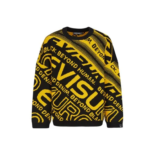 EVISU Желтые Мужские Свитера