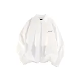 [Легко Стиль без глажки] Белый (Ма Церулеан Логотип на груди)