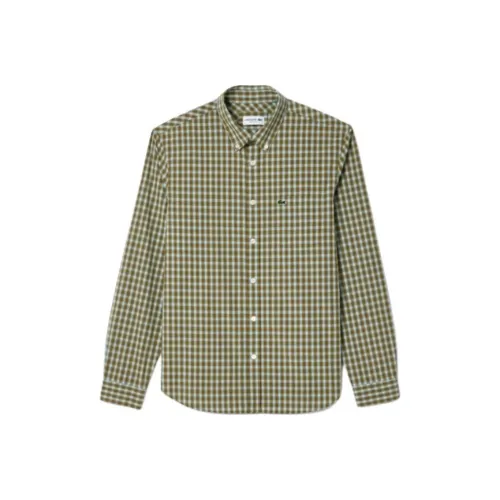 LACOSTE Хаки Унисекс Рубашки