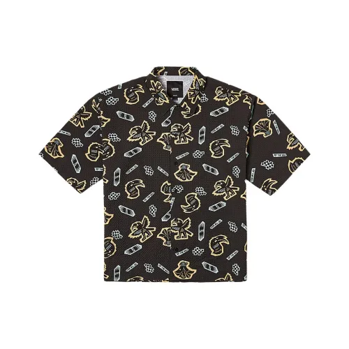 Vans Off The Wall Рубашка Мужская Черная