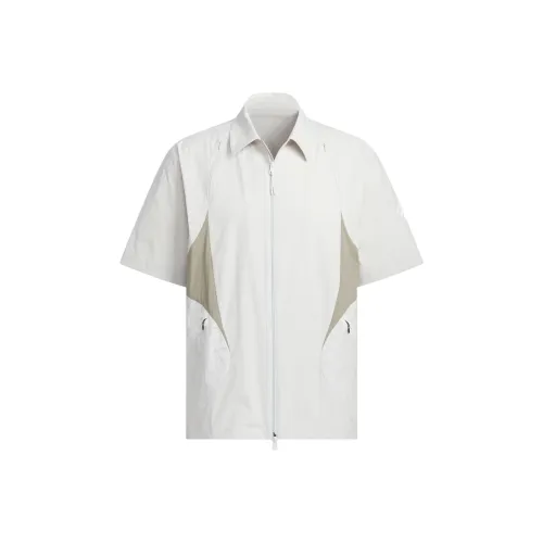 Adidas FUTURE STYLE ZIP Рубашка Мужская Светло-Серый