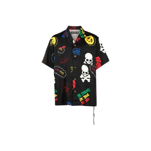 Mastermind JAPAN Мужские Черные Рубашки