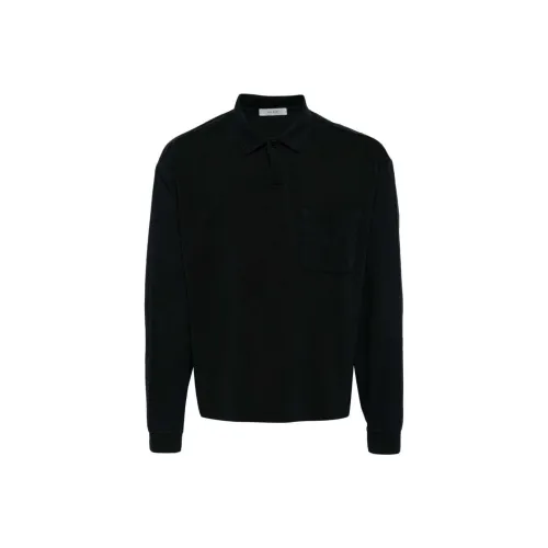 THE ROW SS24 Поло Мужское Черное