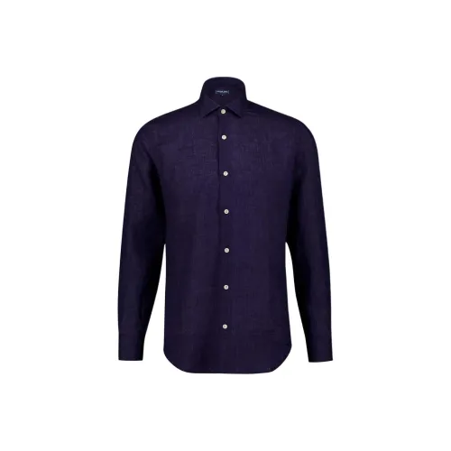 Frescobol Carioca Midnight Blue Мужские Рубашки