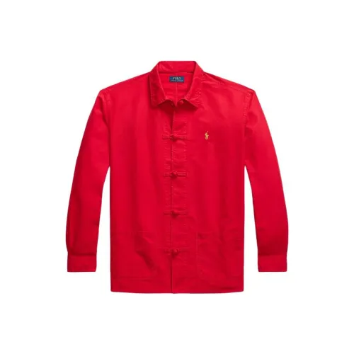 Polo Ralph Lauren SS24 Рубашка Мужская Красная