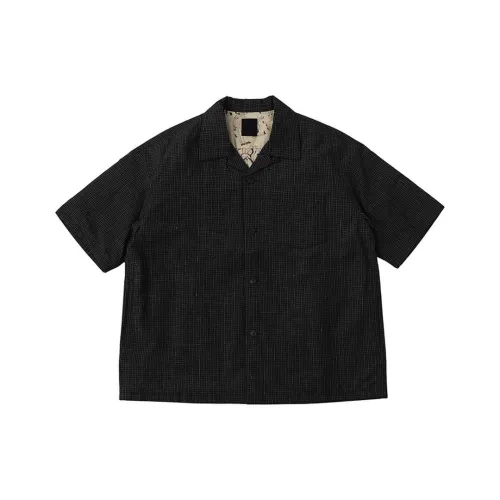 Visvim SS24 Indigo Blue Camping Trailer Series Унисекс Рубашки