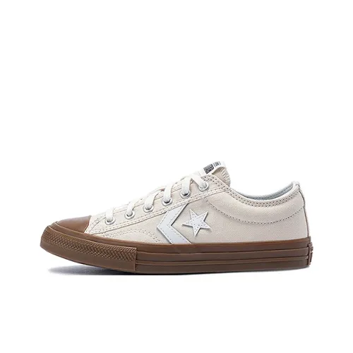 Конверс Low Топ Kids Кеды Коричневый