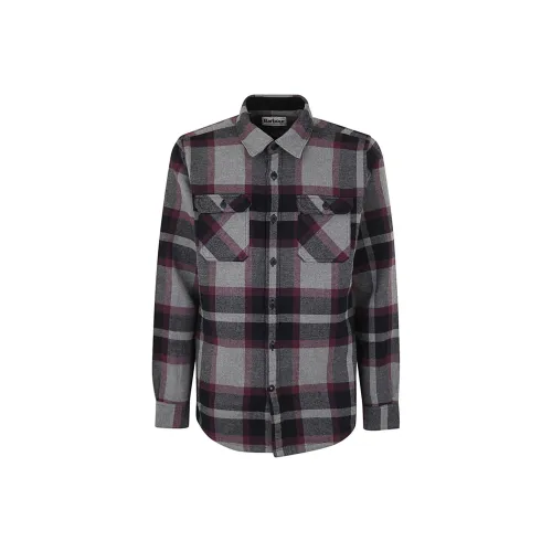 BARBOUR Серый Мужская Рубашка