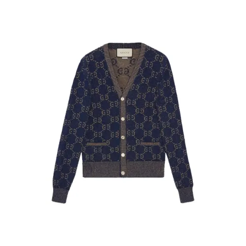 GUCCI Синий Мужской Свитера