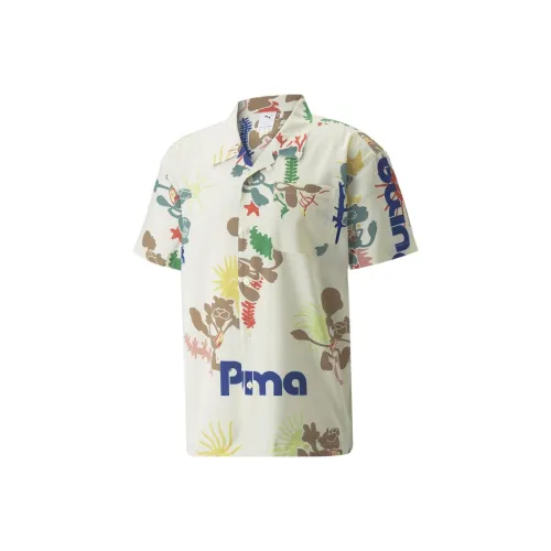 PUMA Белые Мужские Рубашки