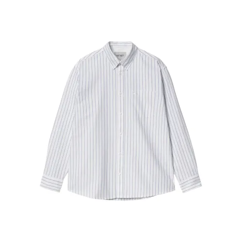 Carhartt WIP Dowlen Рубашка Мужская Белая