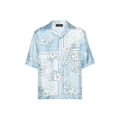 AMIRI Мужские Синие Рубашки