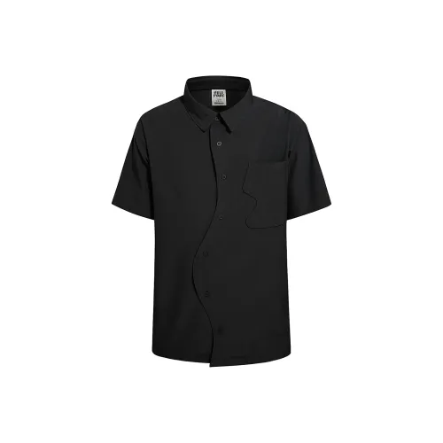 HELIPORT Черная унисекс рубашка