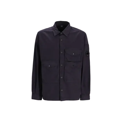 C.P.Company Рубашка Мужская Темно-фиолетовая