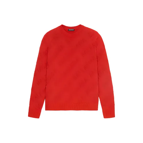 Balenciaga Red Men's Sweaters Баленсиага Красные Мужские Свитера