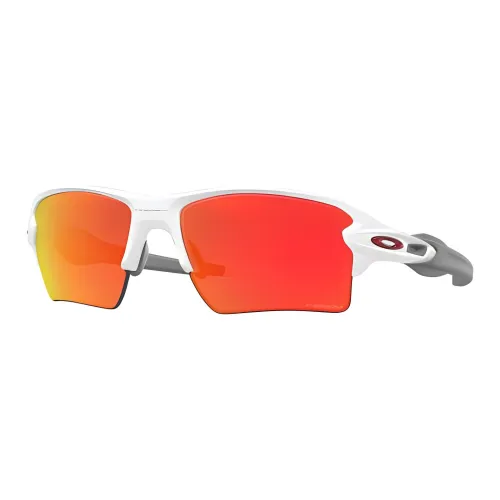 Oakley Plastic Rectangular Sunglasses Unisex White Oakley Пластик Прямоугольные Солнцезащитные очки Унисекс Белый