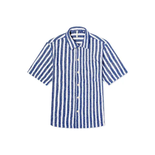 Sunflower Blue Men's Shirts  
Подсолнух Синий Мужские Рубашки