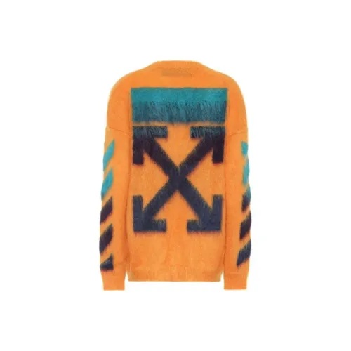 Off Белый SS20 Апельсин Мужские Свитера