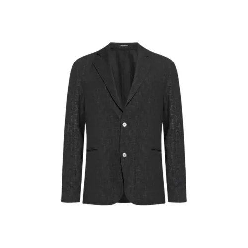 EMPORIO ARMANI Бизнес-костюм Пальто Мужской Черный