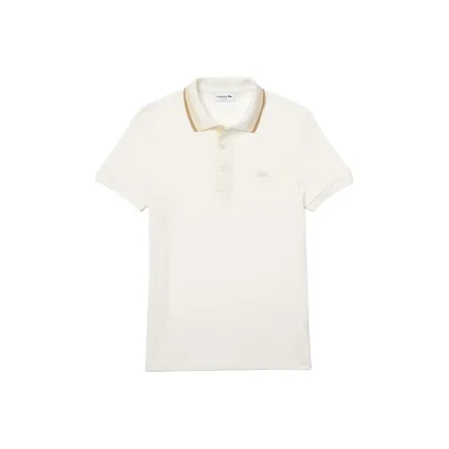 LACOSTE Поло Мужское Натуральный Белый