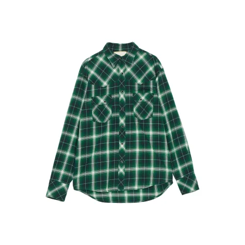 Ed Hardy Зеленые Мужские Рубашки