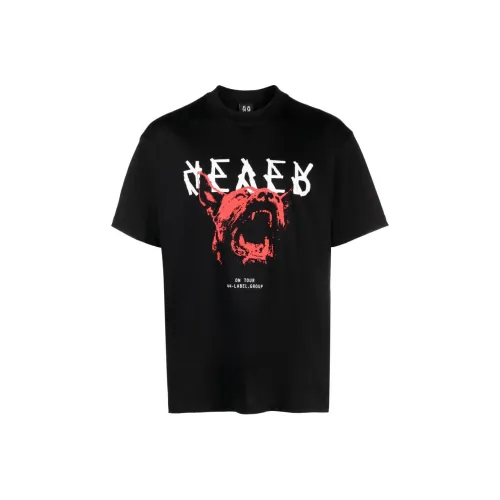 44 Label Group T-Shirt Мужской Черный