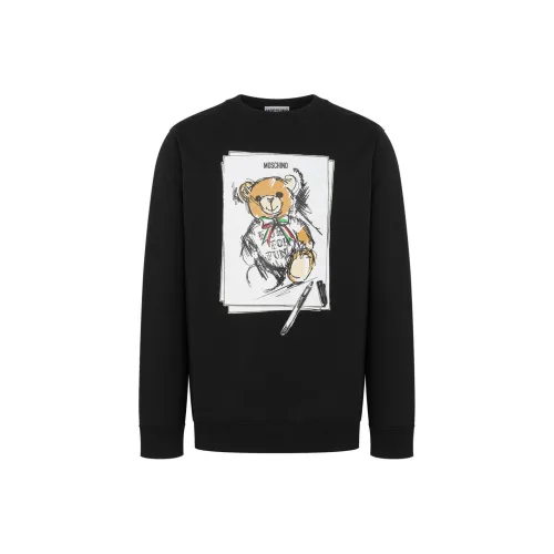 MOSCHINO Толстовка Мужской Черный