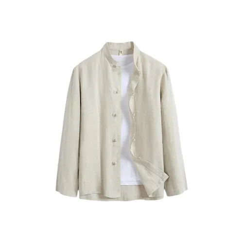 XUANSHENG Весна и Лето Рубашка Мужская