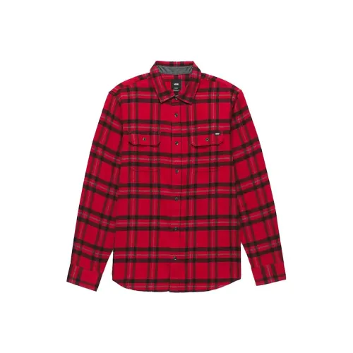 Vans Westminster Red Men's Shirts Ванс Вестминстер Красный Мужские Рубашки