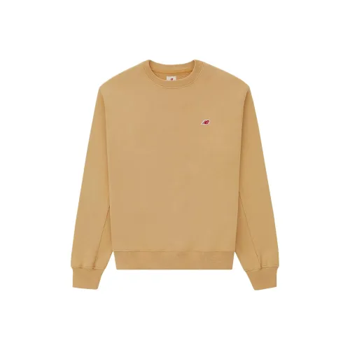 New Balance Made In USA Свитшот FW24 Ядерный Crewneck Мужской Апельсин