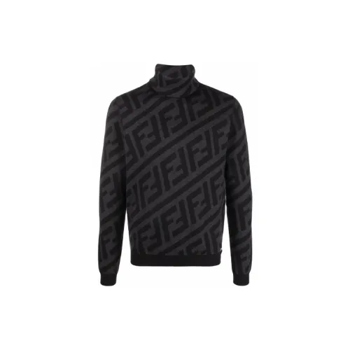 Fendi Черные Мужские Свитера