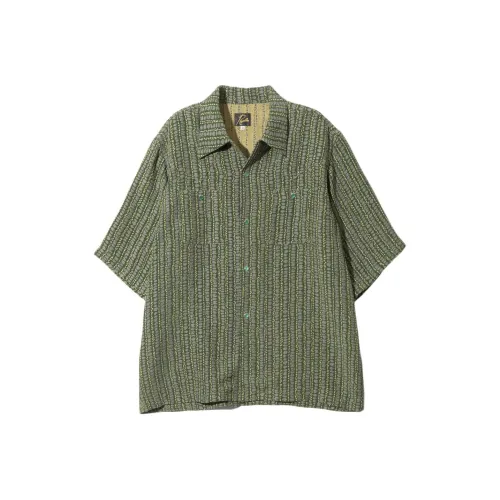 Needles SS23 Рубашка Унисекс Зеленый