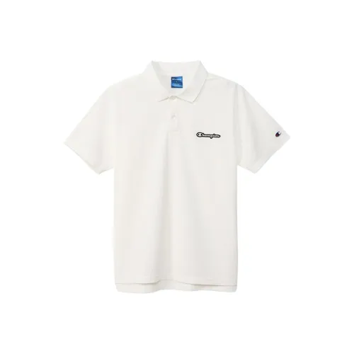 Champion White Men's Polo