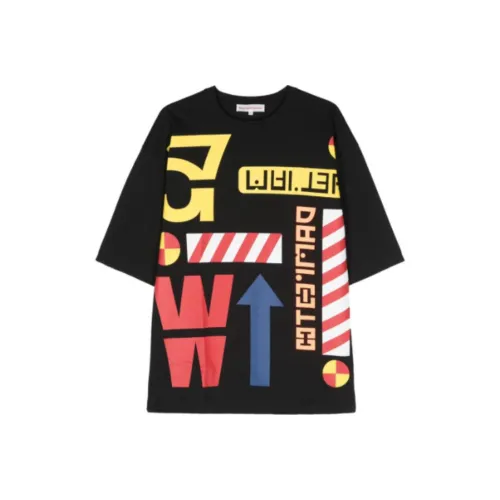 WALTER VAN BEIRENDONCK Черные Мужские Рубашки T