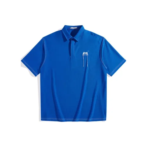 PEACEBIRD MEN Поло Мужское Синее