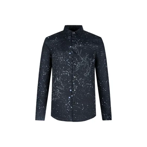 SEPTWOLVES Черная унисекс рубашка