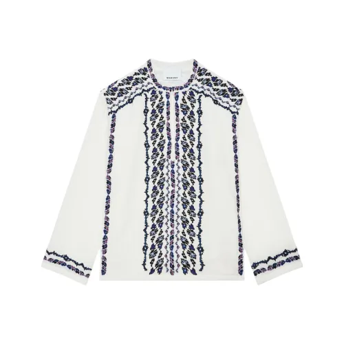ISABEL MARANT Бежевые Мужские Рубашки