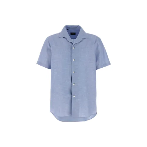 Brioni Мужские Синие Рубашки