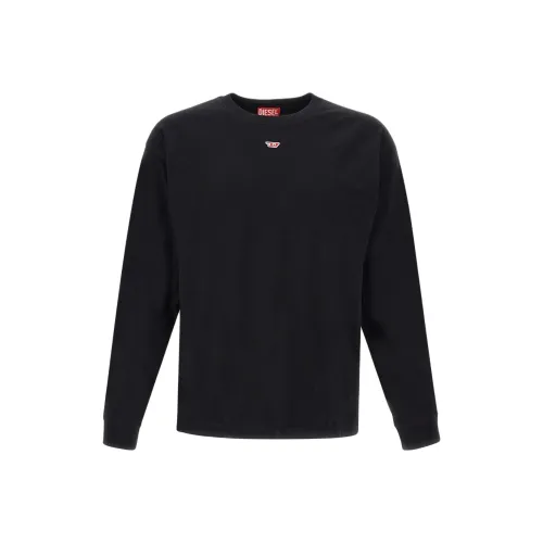 DIESEL Мужские черные свитшоты