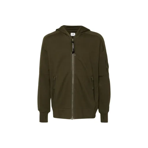 C.P.Company FW24 Свитшот Мужской Плющево-зеленый